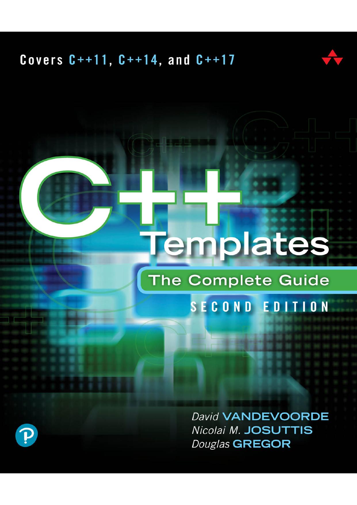 C++ Templates The Complete Guide, SECOND EDITION